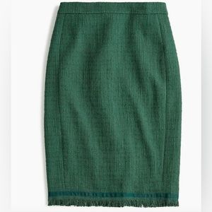 J. Crew zip up skirt